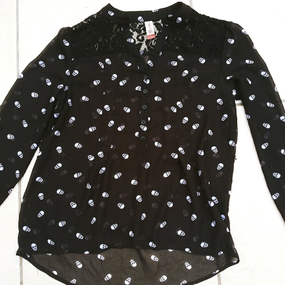 Skull Blouse